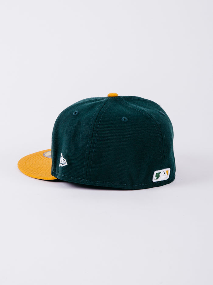 59FIFTY OTC Oakland Athletic's Green/Yellow - La Tienda de las Gorras