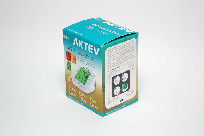 AKTEV A3 Plus Automatic Upper Arm Blood Pressure Monitor, Blood Pressure Monitors
