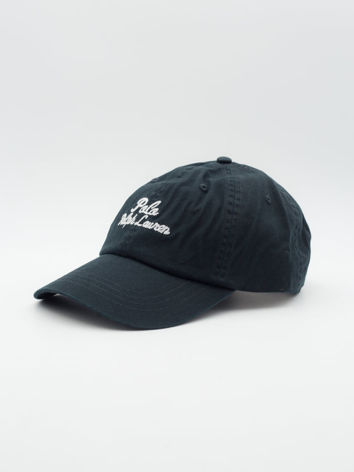 Black Classic Sport Script Cap