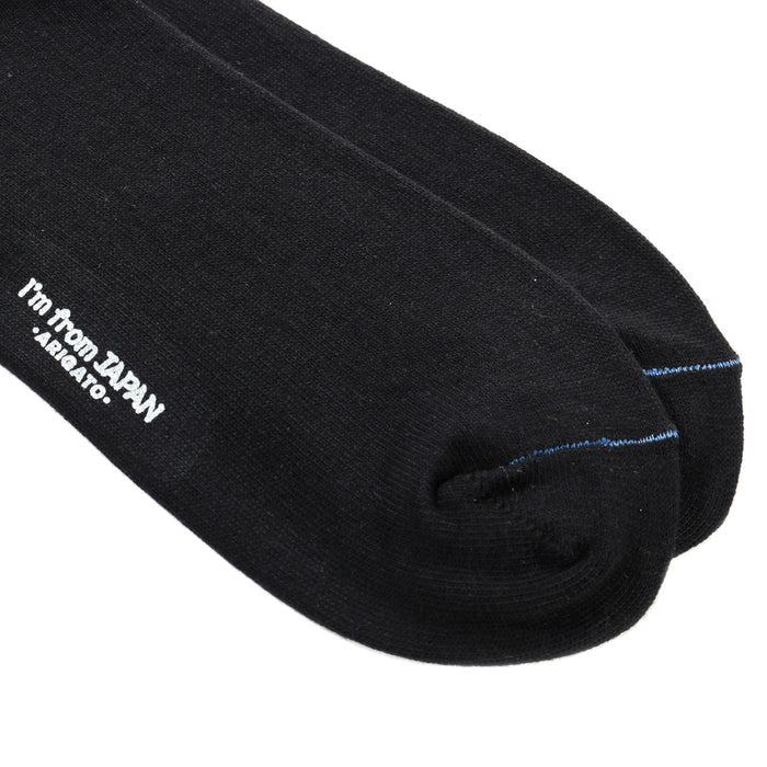 BLUE BLUE JAPAN FLAG SOCKS BLACK / BLUE