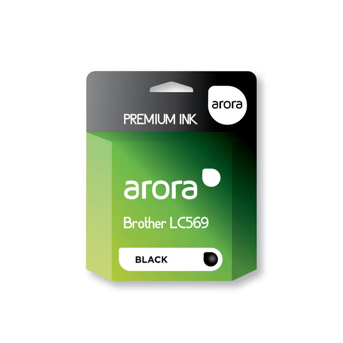 Brother LC569XL High Yield Black Compatible Ink - LC-569-XL