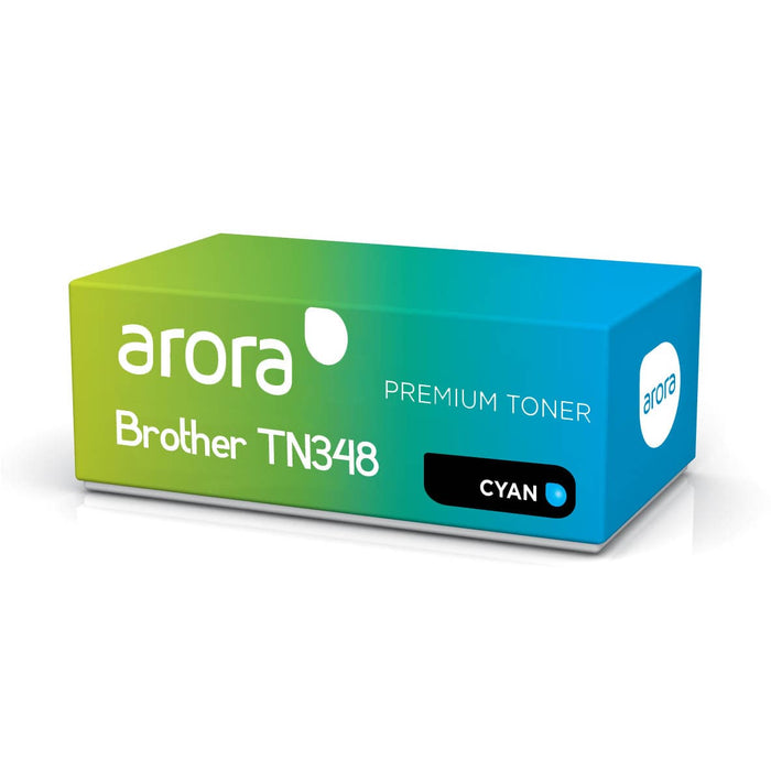 Brother TN348 Cyan Compatible Toner - TN-348C