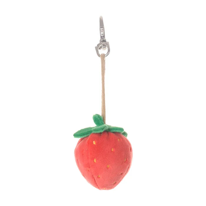 Bukowski: Strawberry Bag Charm - Red