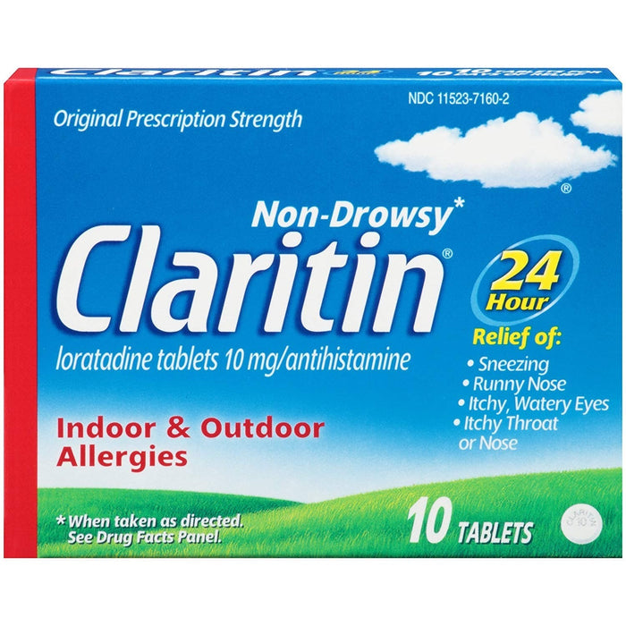 Claritine 10 Mg 10 Tablets