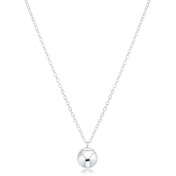 Classic 8mm Charm Necklace