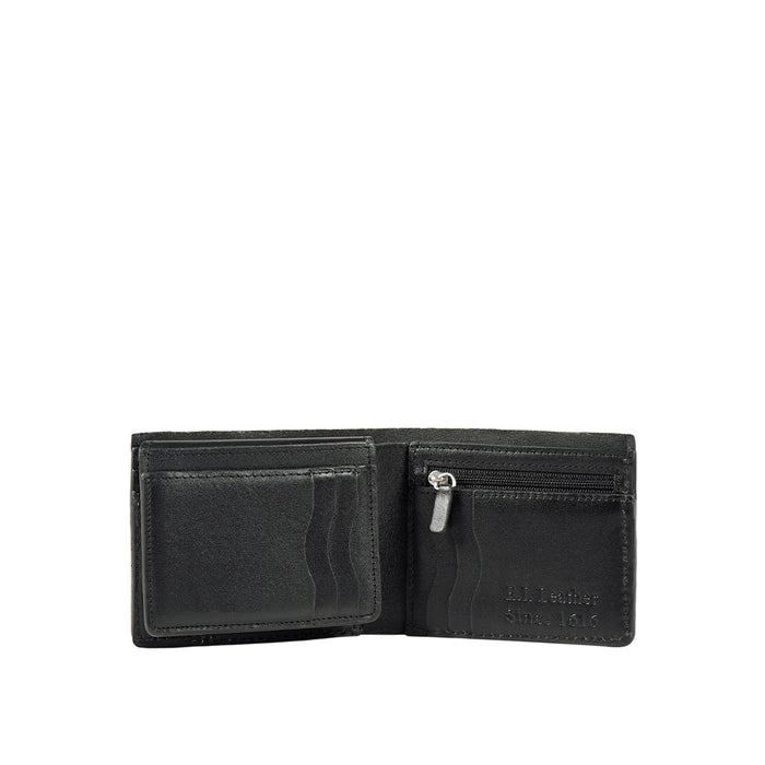 Count W2 Black Leather Bi-Fold Wallet