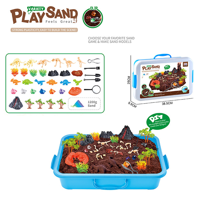 Dinosaur Archaeology Play sand Box