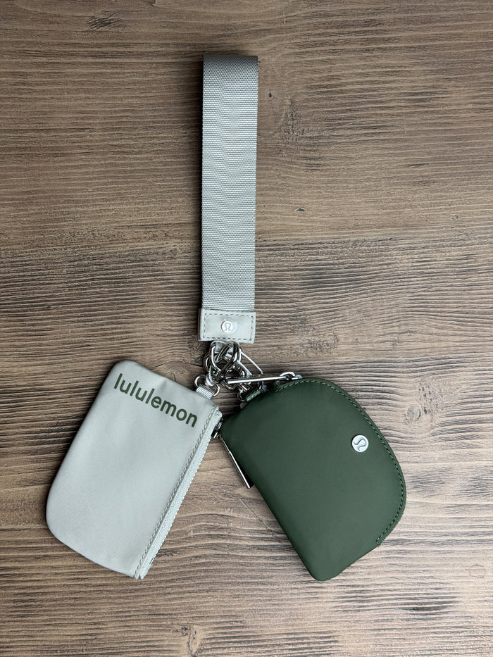 Dual Pouch Wristlet