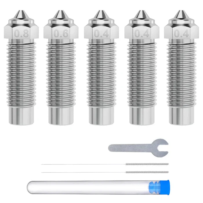 ELEGOO Multi-Size Hardened Steel Nozzle Kit for Neptune 4/4 Pro