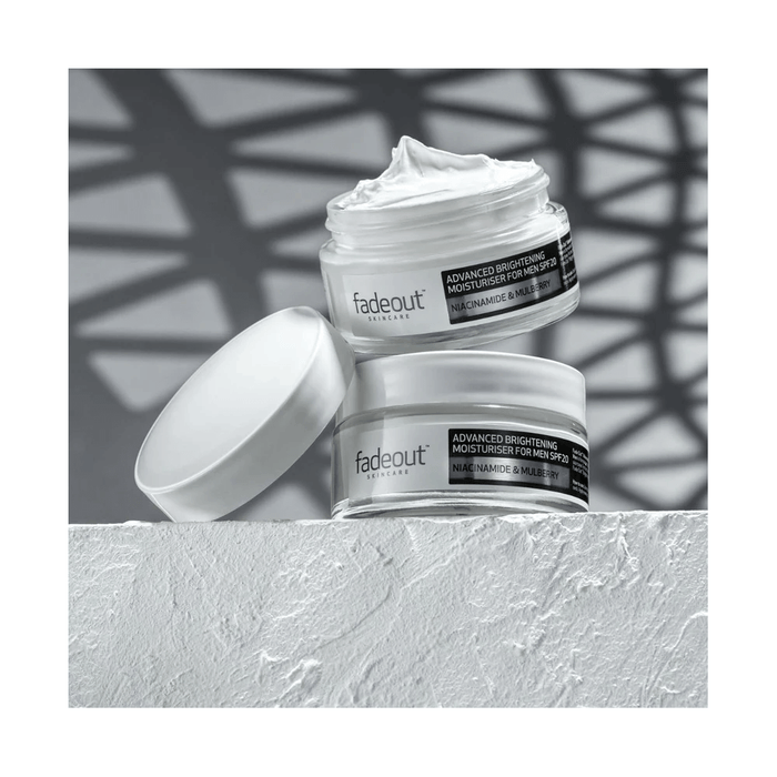 Fade Out Advanced Brightening Moisturiser for Men SPF20 - 50ml, Face Moisturizers