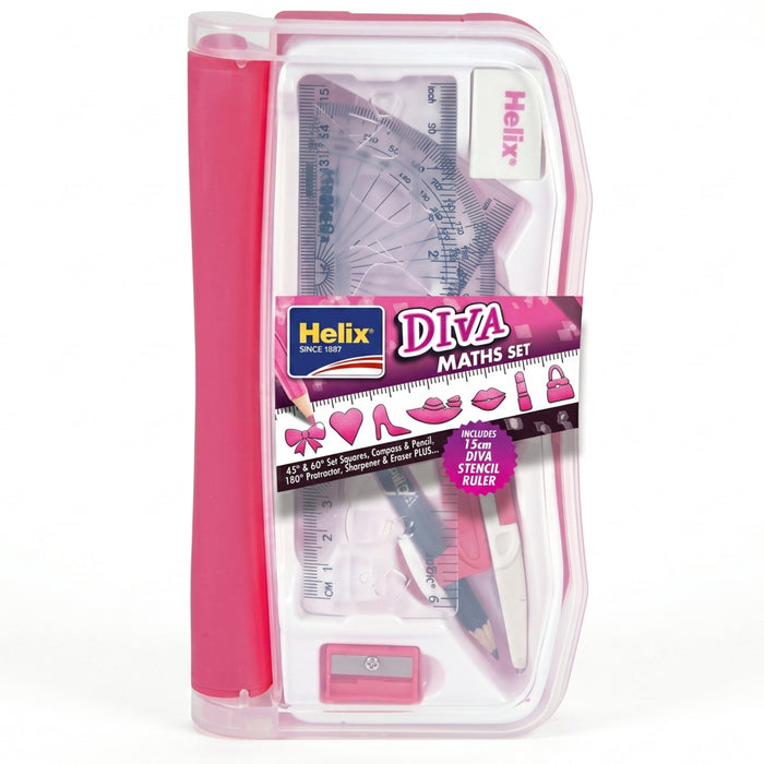 Helix Stencil Maths Set Diva