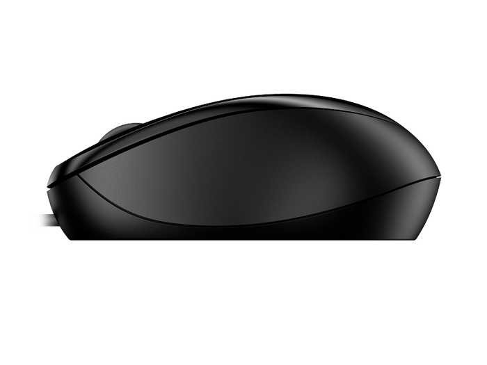 HP X1000 Wired Mouse - Black - Image 3 - Office R Us