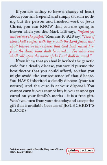 In The Blood (KJV)