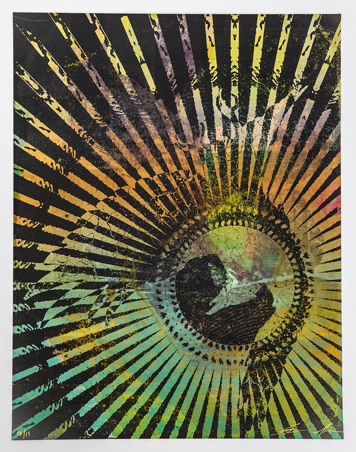 Jacob Bannon x Thomas Hooper: JBXTH IV Monoprint #13