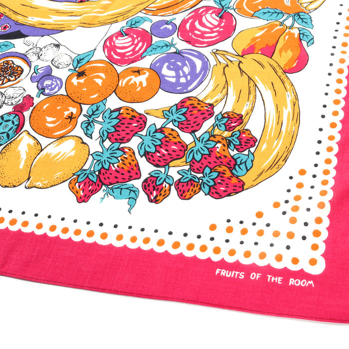 KAPITAL COLOR BANDANA FRUIT SHUNGA PINK