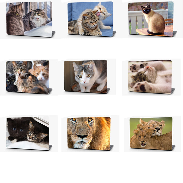 Kittens in a Basket Vinyl Laptop Computer Skin Sticker Decal Wrap Macbook Various Sizes