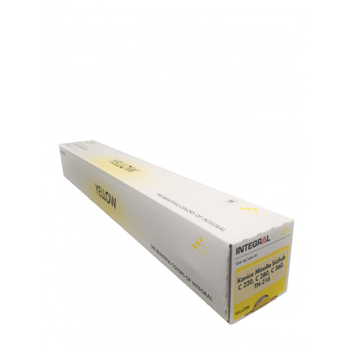 Konica Minolta TN-216 Yellow Compatible Toner - TN216Y