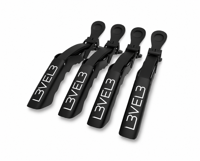 L3VEL3™ Hair Croc Clips - 4 Pack