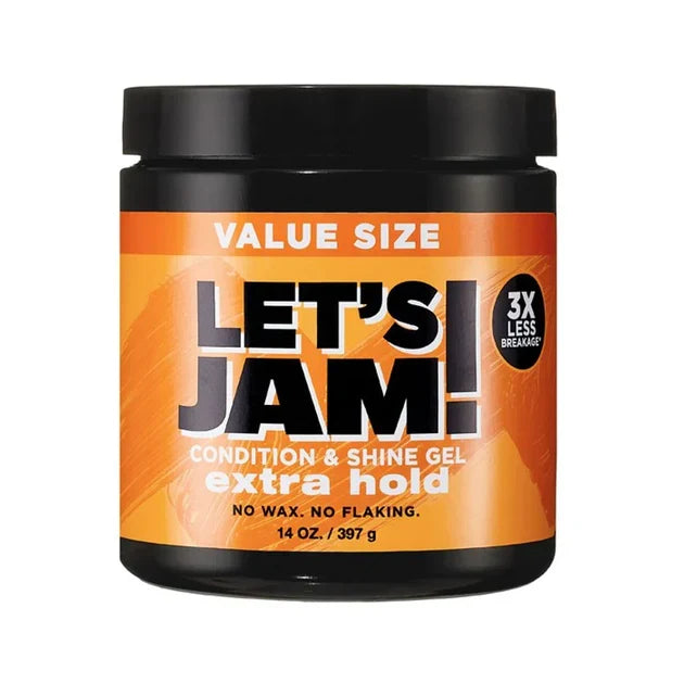 Lets Jam Condition and Shine Gel Extra Hold 14oz