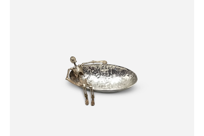 Lounging Skeleton Bowl