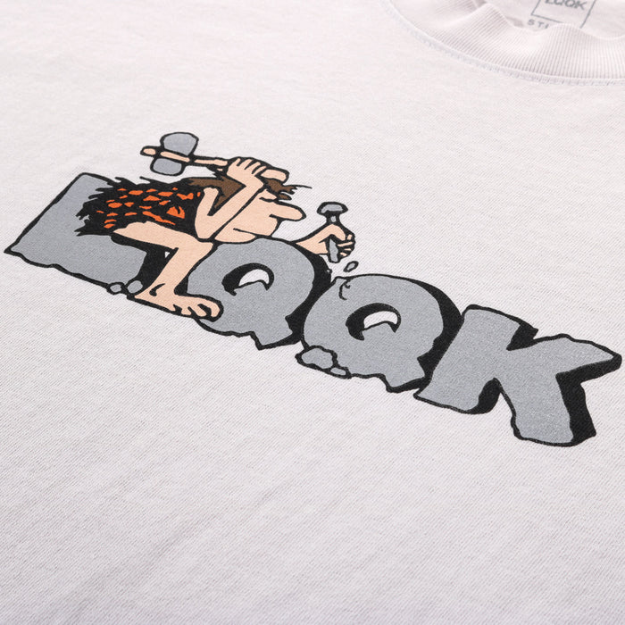 LQQK STUDIO CAVEMAN TEE GREY