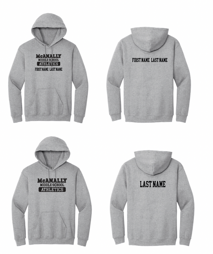 McAnally MS Athletics Cotton Hoodie