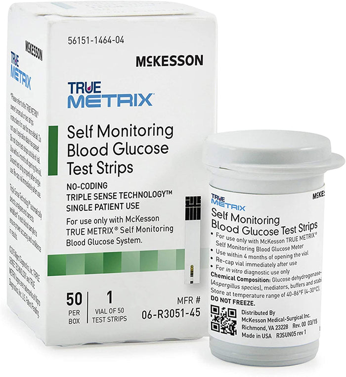 McKesson TRUE METRIX Blood Glucose Testing Control Solution, Level 1 - 06-R5051-1 - LL Medico