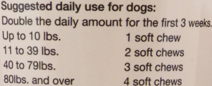 NaturVet Glucosamine DS Level 1 Dog Soft Chews