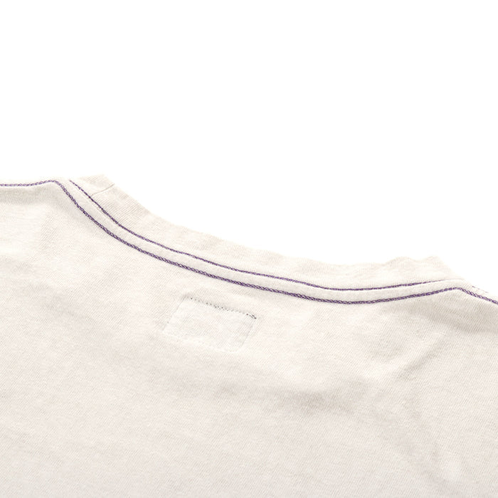 NEEDLES S/S POCKET TEE COTTON JERSEY BEIGE