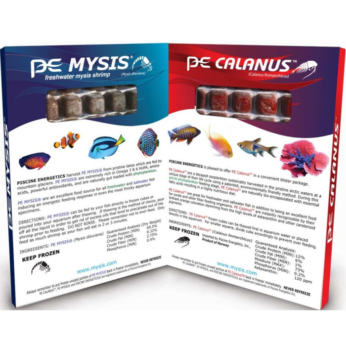 PE Frozen Mysis-Calanus Twin Pack