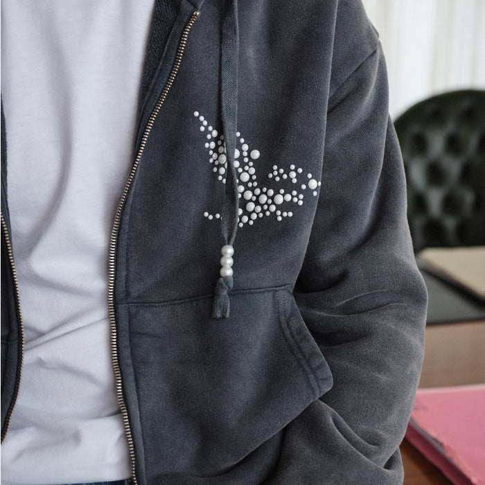 Peso Zodiac Zip Hoodie