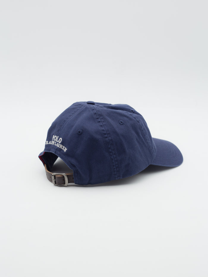 Polo Bear Twill Dad Hat Navy
