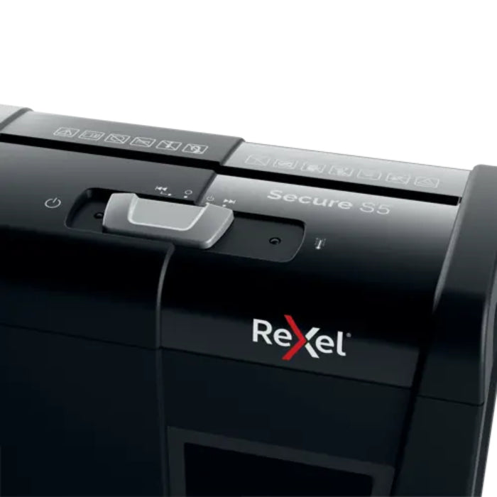 Rexel Secure S5 Strip Cut Paper Shredder