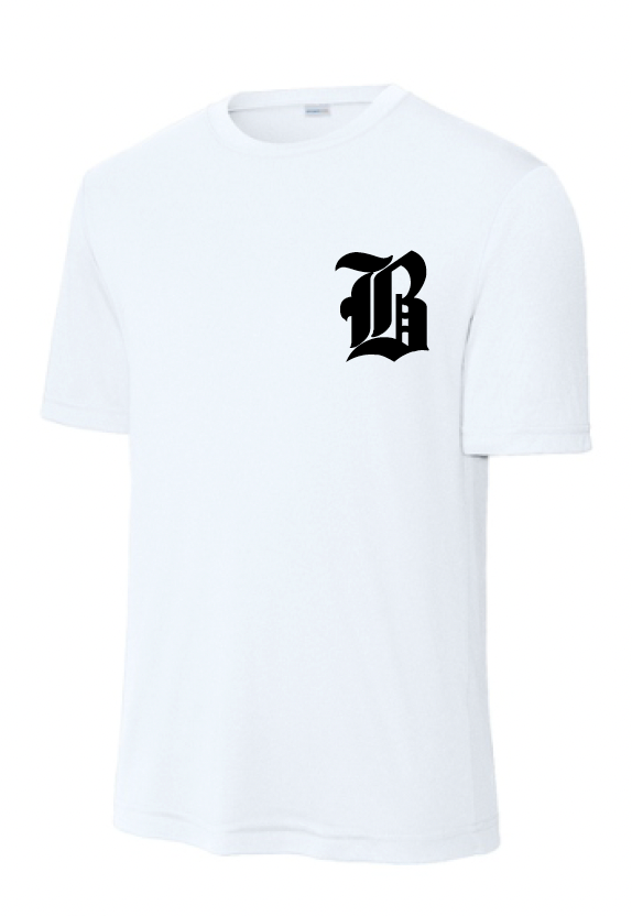 Texas Blacksox Moisture Management Tee - B Logo