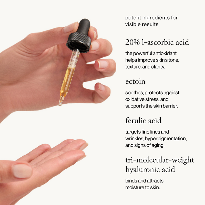 goop beauty-20% Vitamin C + Advanced Brightening Serum-Skincare-20_vitamincserum_imgCarousel_ingredients-The Detox Market |