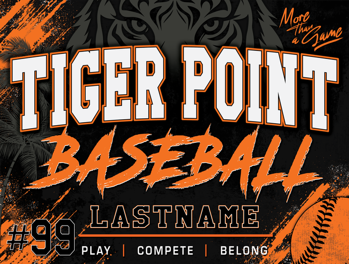 2026 Tiger Point Sports Association Yard Sign Fundraiser