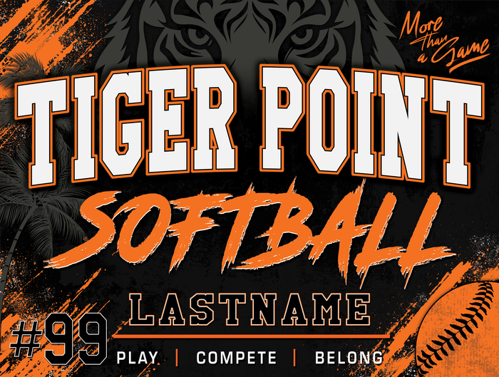 2026 Tiger Point Sports Association Yard Sign Fundraiser