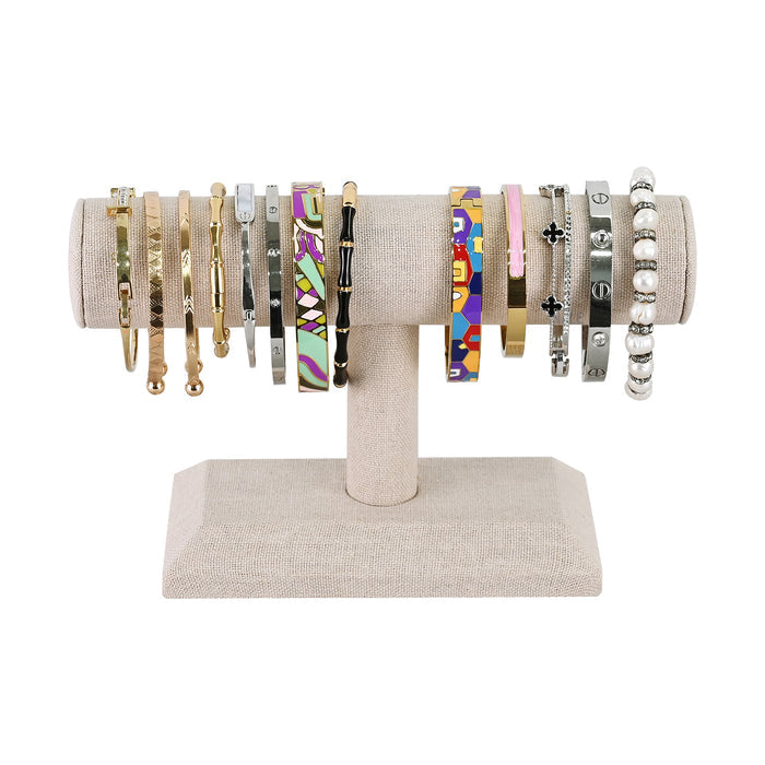 #219-LNT Single T-Bar Bracelet Display