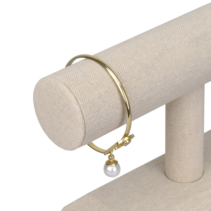 #219-LNT Single T-Bar Bracelet Display