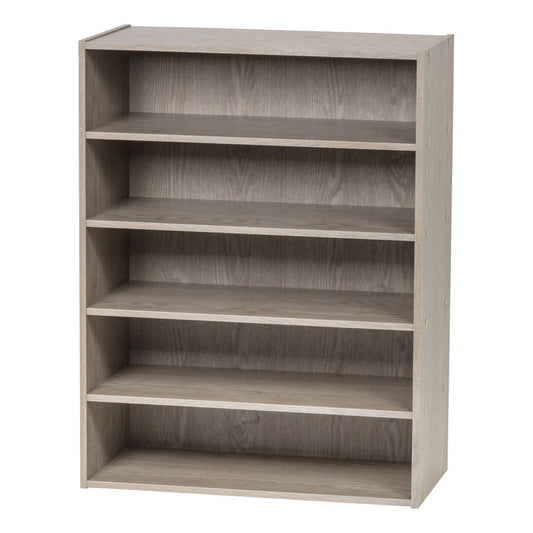 5-Tier Multi-Purpose Organizer Shelf, Ash Gray - IRIS USA, Inc.
