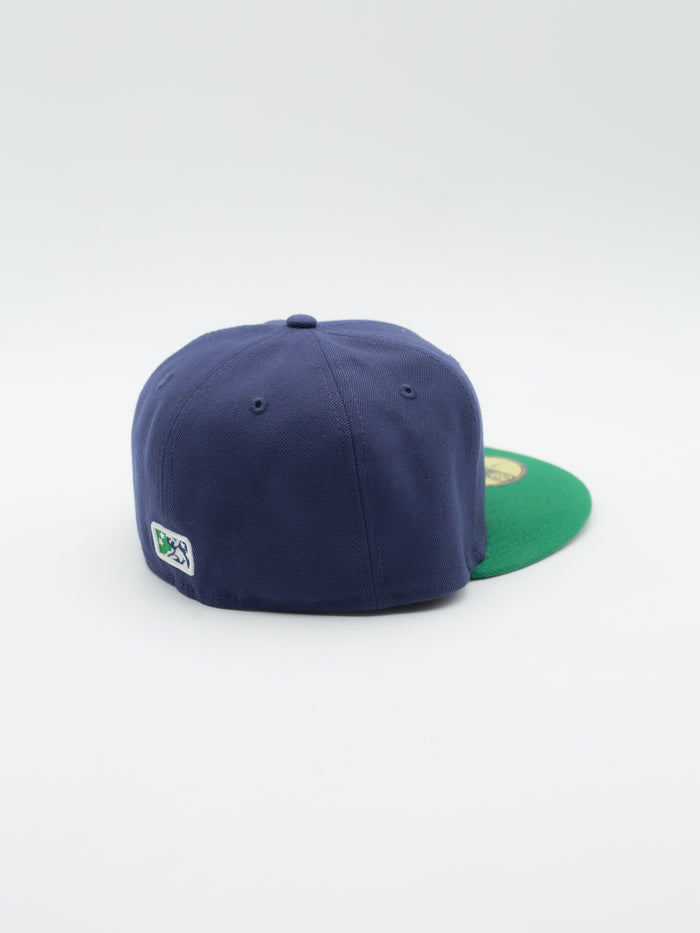 59FIFTY Cedar Rapids Kernels Navy/Green