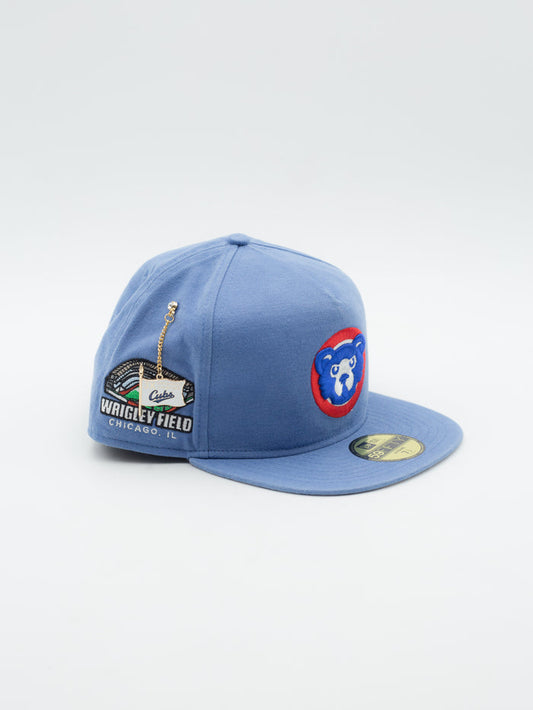 59FIFTY Championship Side Flag Chicago Cubs Blue