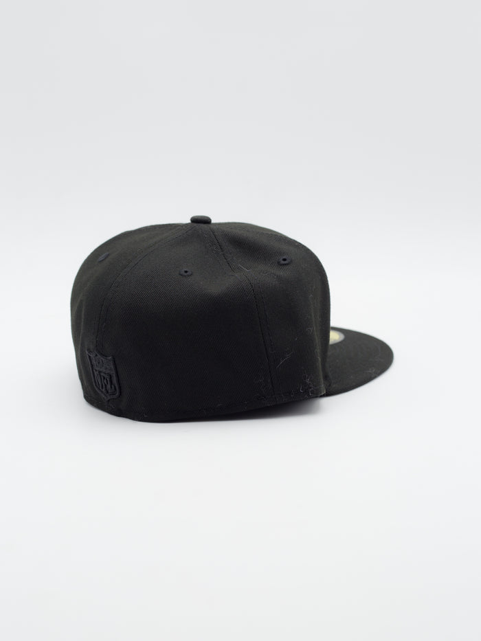 59Fifty Raiders Las Vegas Black/Black - La Tienda de las Gorras