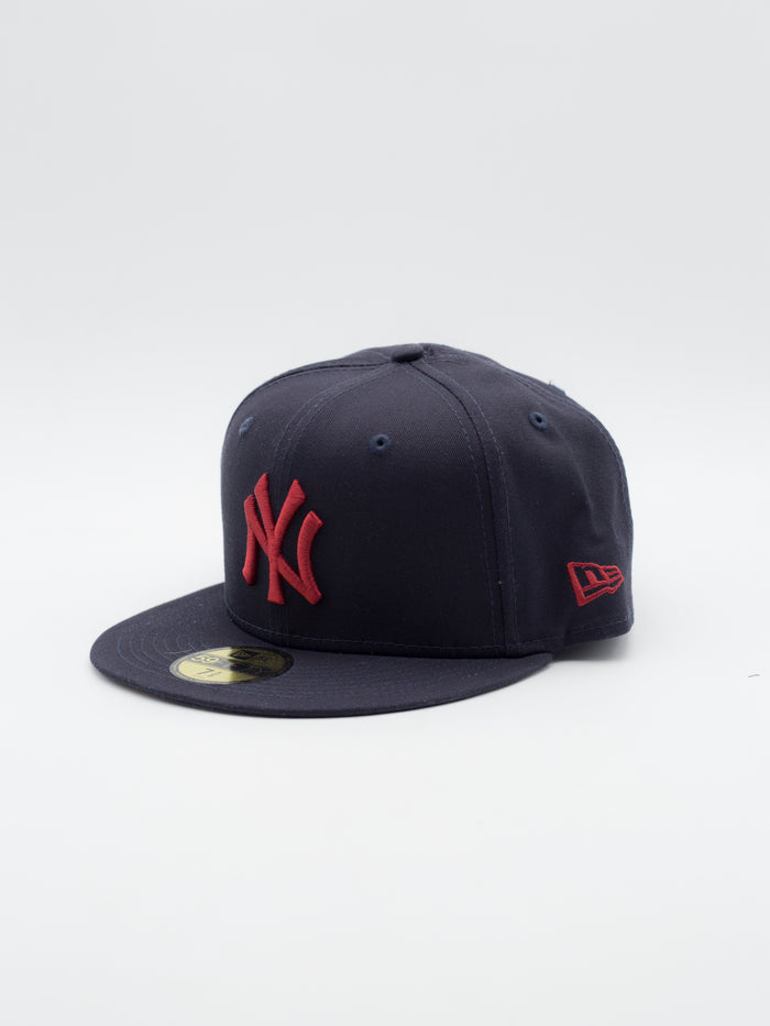 59Fifty League Essential New York Yankees Navy/Red - La Tienda de las Gorras