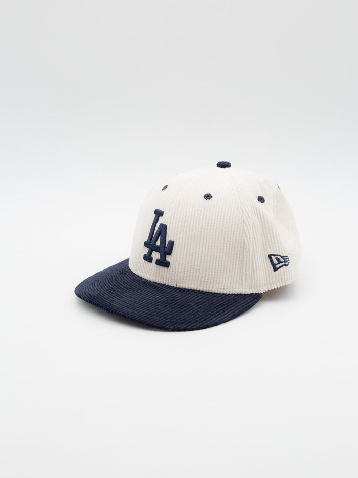 59FIFTY Low Profile Corduroy Los Angeles Dodgers Beige/Navy