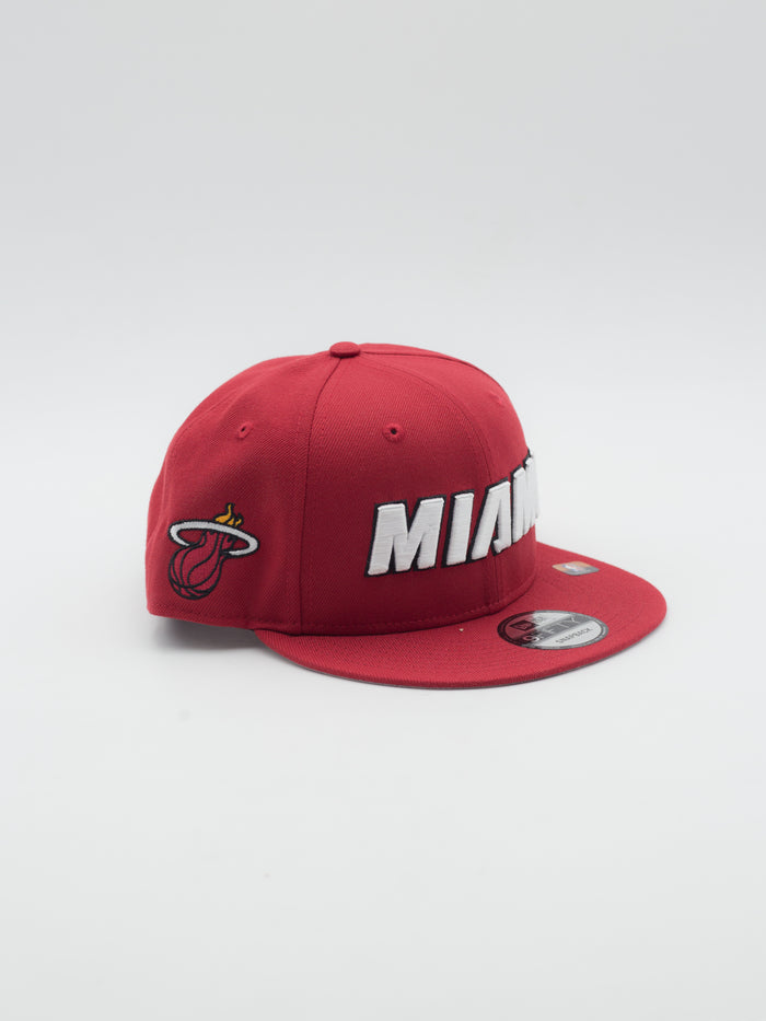 9Fifty Statement Miami Heat Red