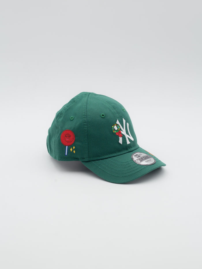 9FORTY Christmas Icon New York Yankees Green Kids