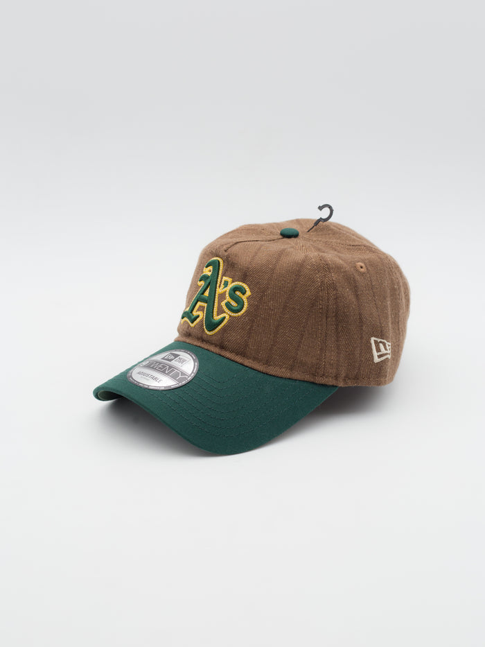 9TWENTY Wool Pinstripe Oakland Athletic's