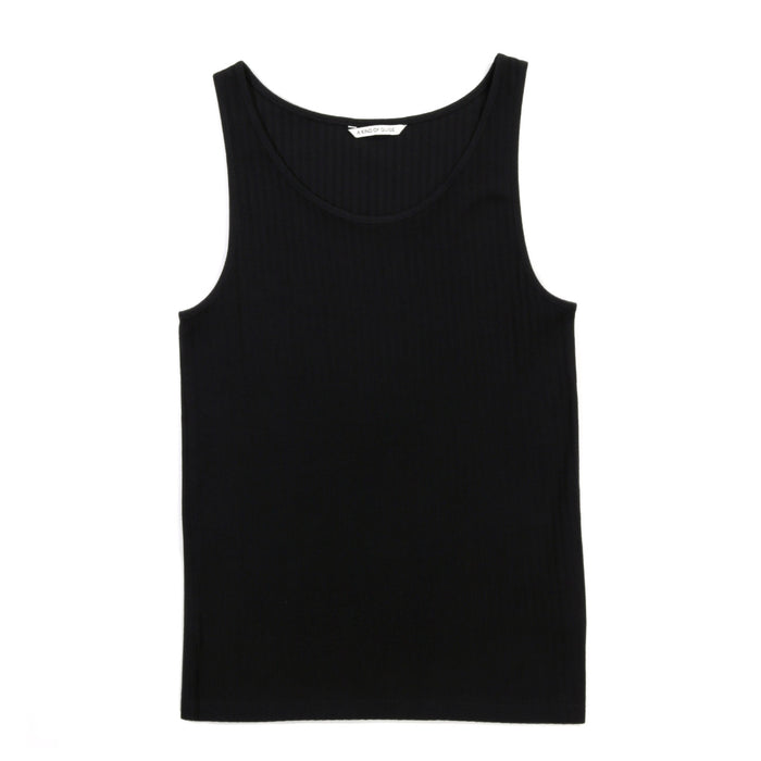 A KIND OF GUISE TOMASO TANKTOP BLACK AJOUR