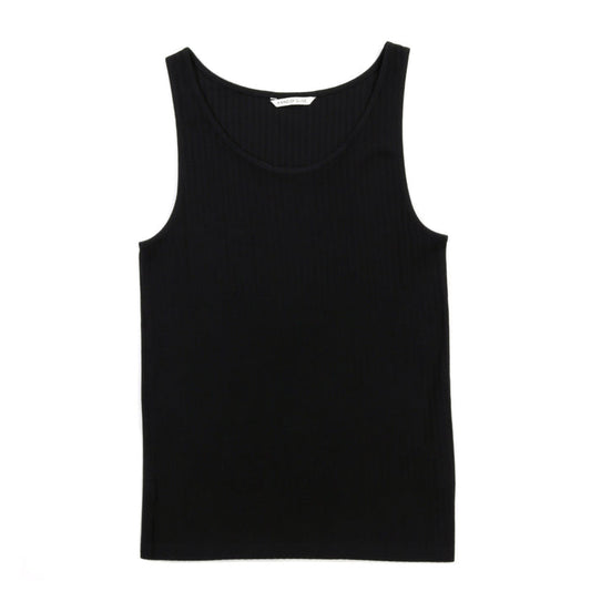 A KIND OF GUISE TOMASO TANKTOP BLACK AJOUR